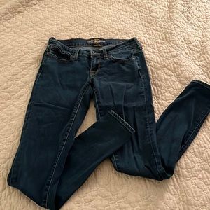 Lucky brand dark blue jeans